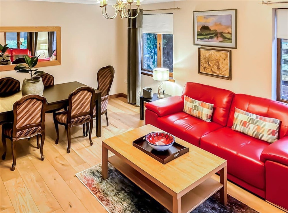 Open plan living space (photo 2) at Foxglove Cottage 2 in Drymen, Lanarkshire