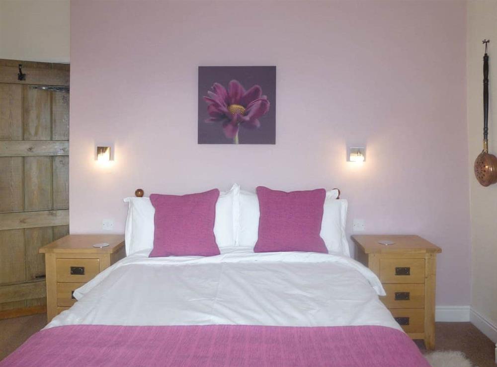 Double bedroom at Foxglove Cottage in Alton, near Chesterfield, Derbyshire