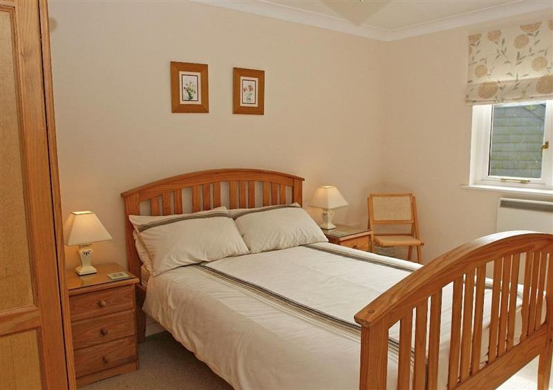 One of the 2 bedrooms at Foxglove Cottage, Falmouth