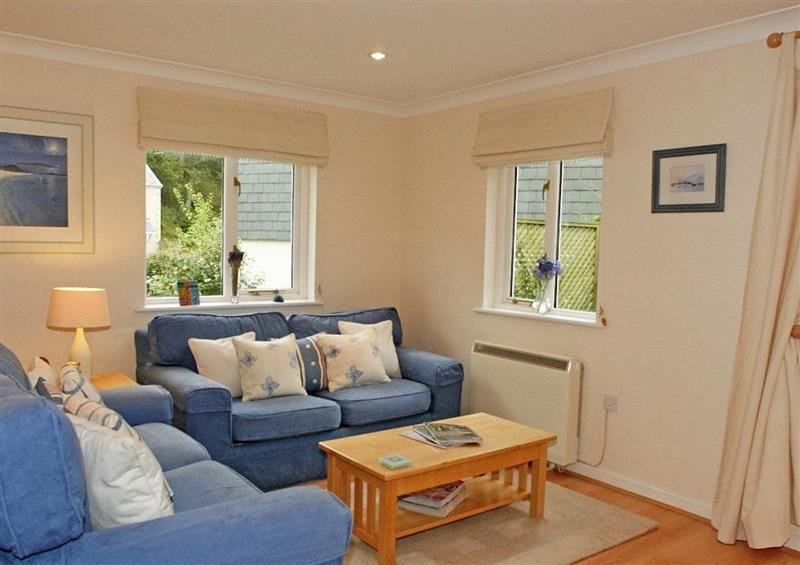 Relax in the living area at Foxglove Cottage, Falmouth
