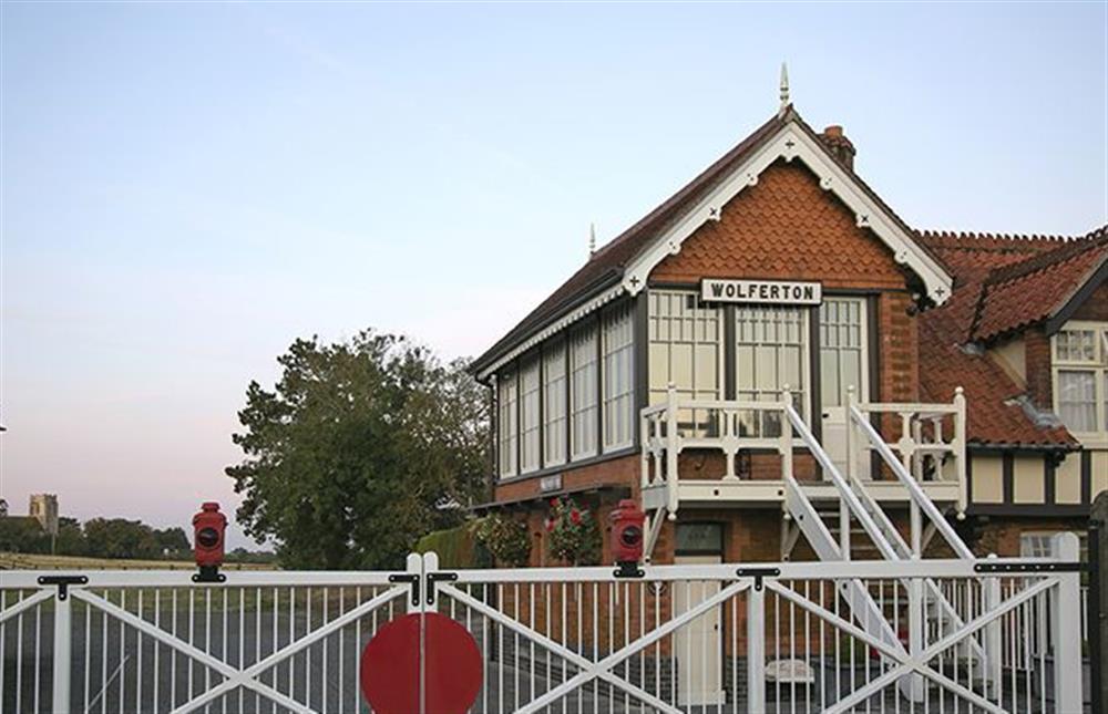 Explore the local area: Wolferton station near Sandringham