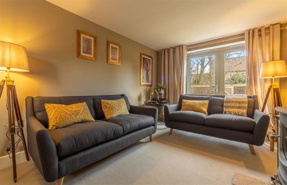 Ground floor: cosy sitting room at Foxhill House, South Creake near Fakenham