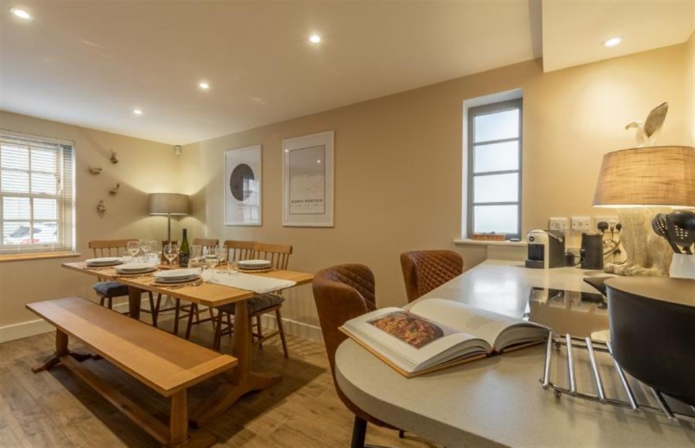 Ground floor: Looking to the dining area at Foxhill House, South Creake near Fakenham