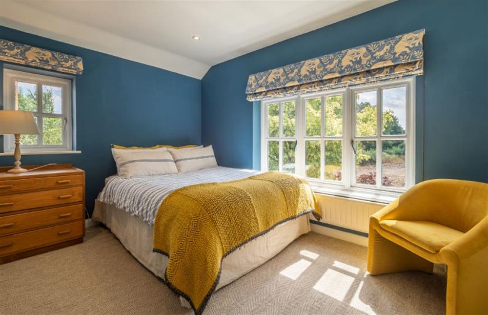 Bedroom three has a comfortable double bed at Foxhole Cottage, Framsden
