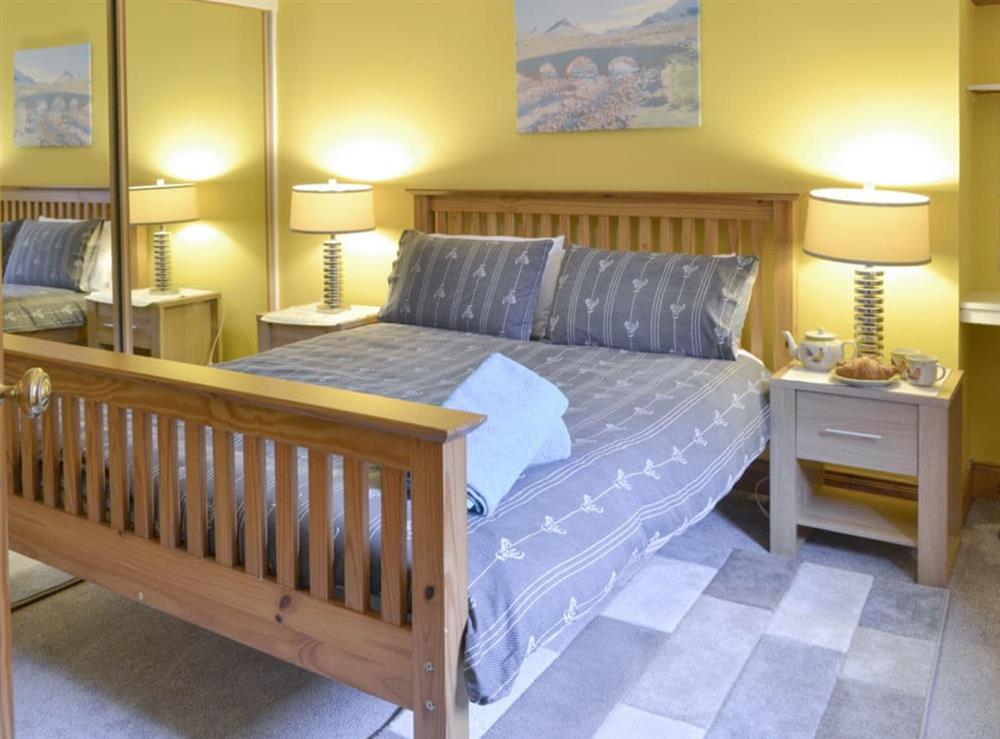 Relaxing double bedroom at Foxhole Farm Cottage in Beauly, Inverness-Shire