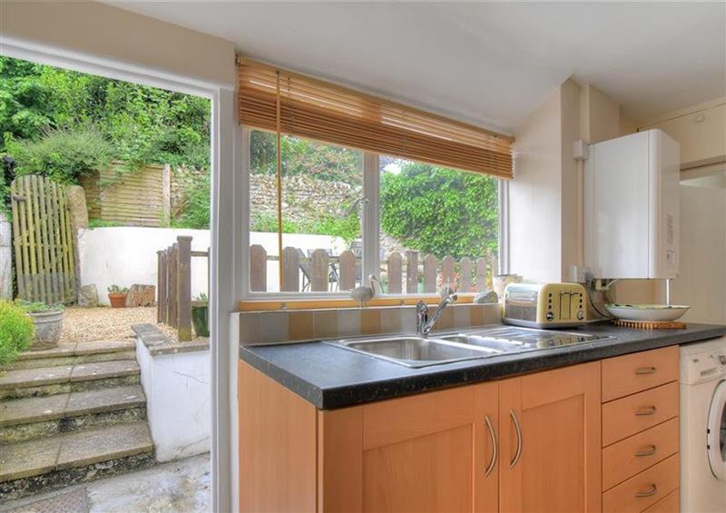 Kitchen at Foxley Cottage, Charmouth
