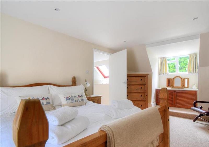 One of the 2 bedrooms at Foxley Cottage, Charmouth