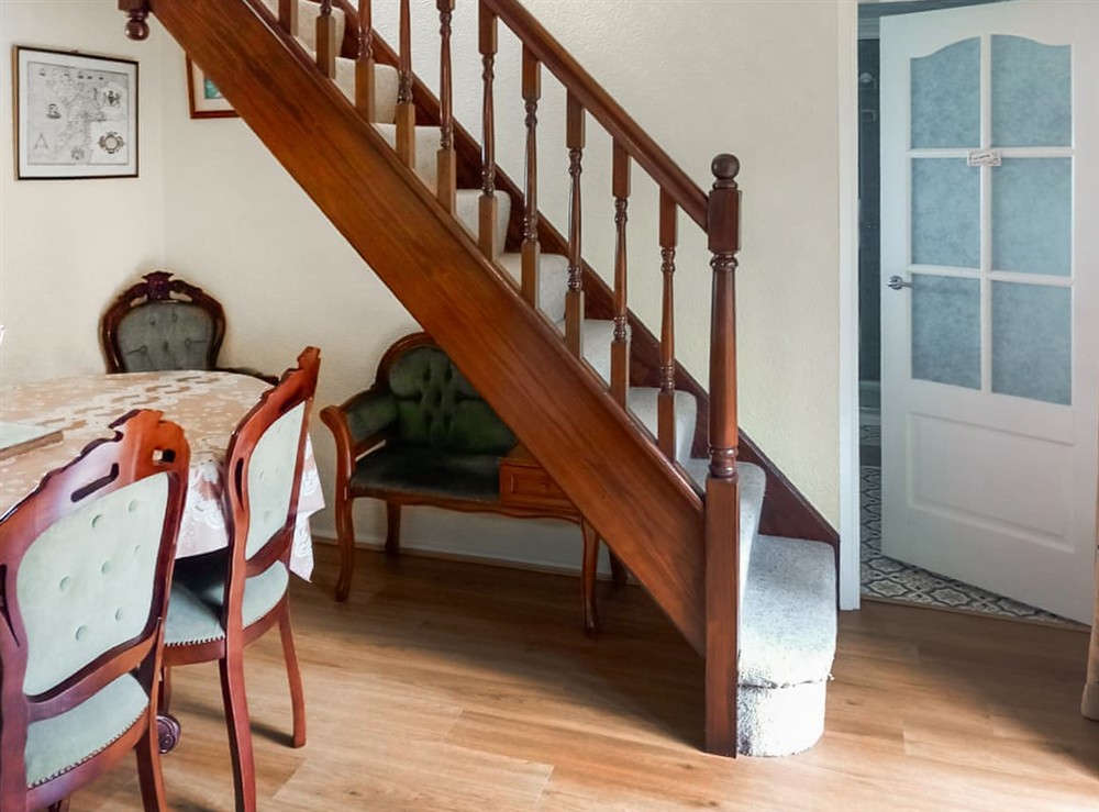 Dining Area (photo 2) at Foxs Lair Farmhouse. in Groeslon Nr Caernarfon, Gwynedd
