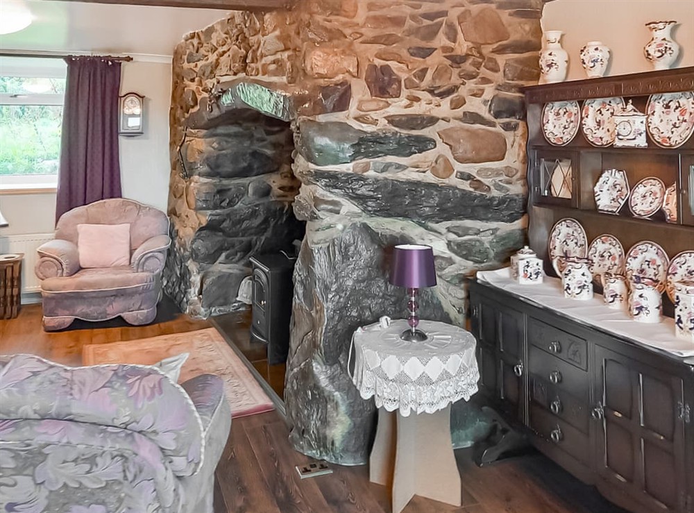 Living room (photo 3) at Foxs Lair Farmhouse. in Groeslon Nr Caernarfon, Gwynedd