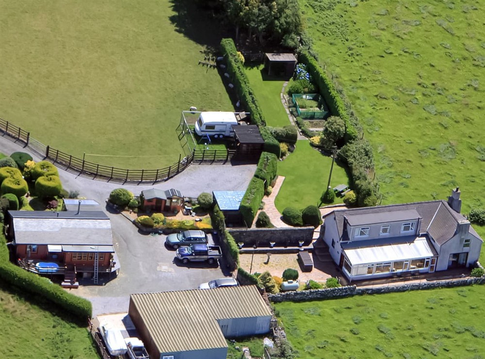 Setting at Foxs Lair Farmhouse. in Groeslon Nr Caernarfon, Gwynedd