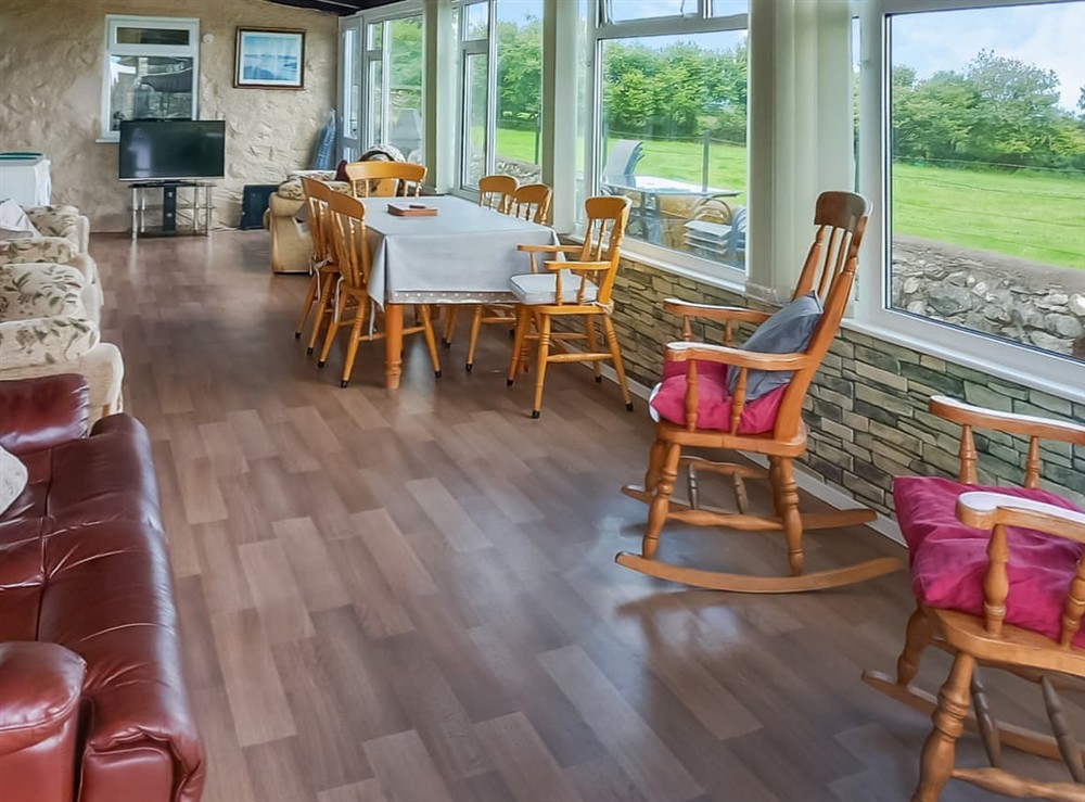 Sitting room at Foxs Lair Farmhouse. in Groeslon Nr Caernarfon, Gwynedd