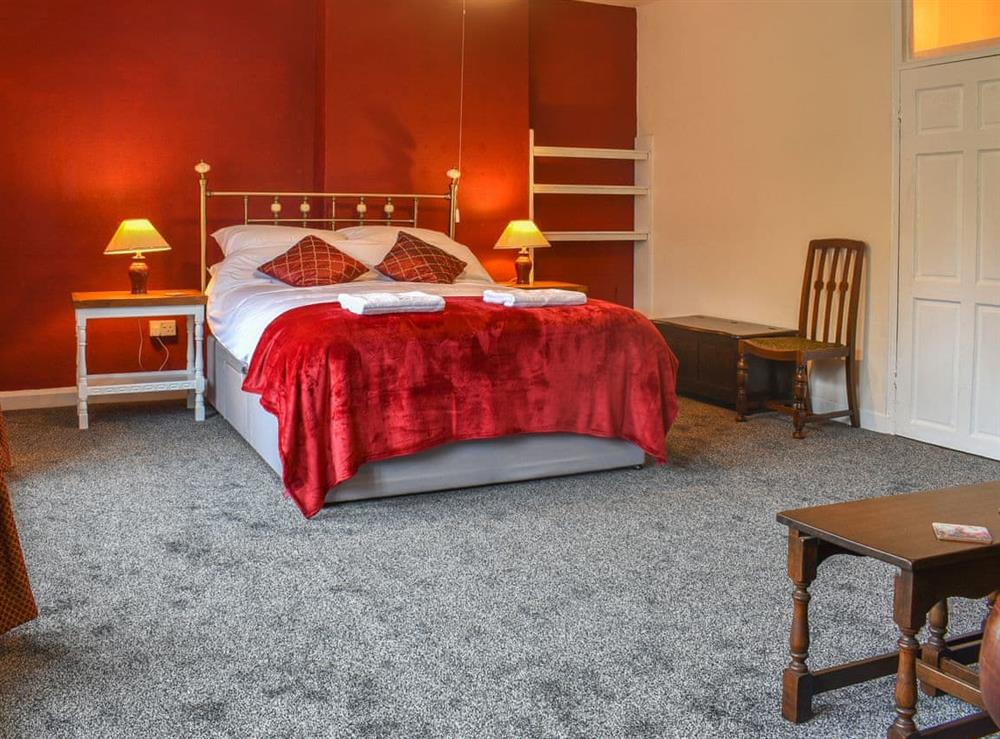 Double bedroom at Foxstones Farm House in Cliviger, Lancashire
