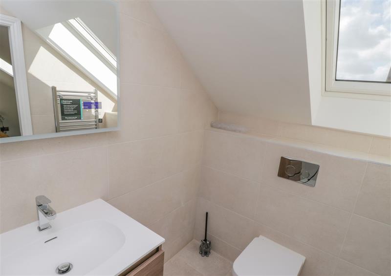 The bathroom at Foxton Penthouse, Whitby