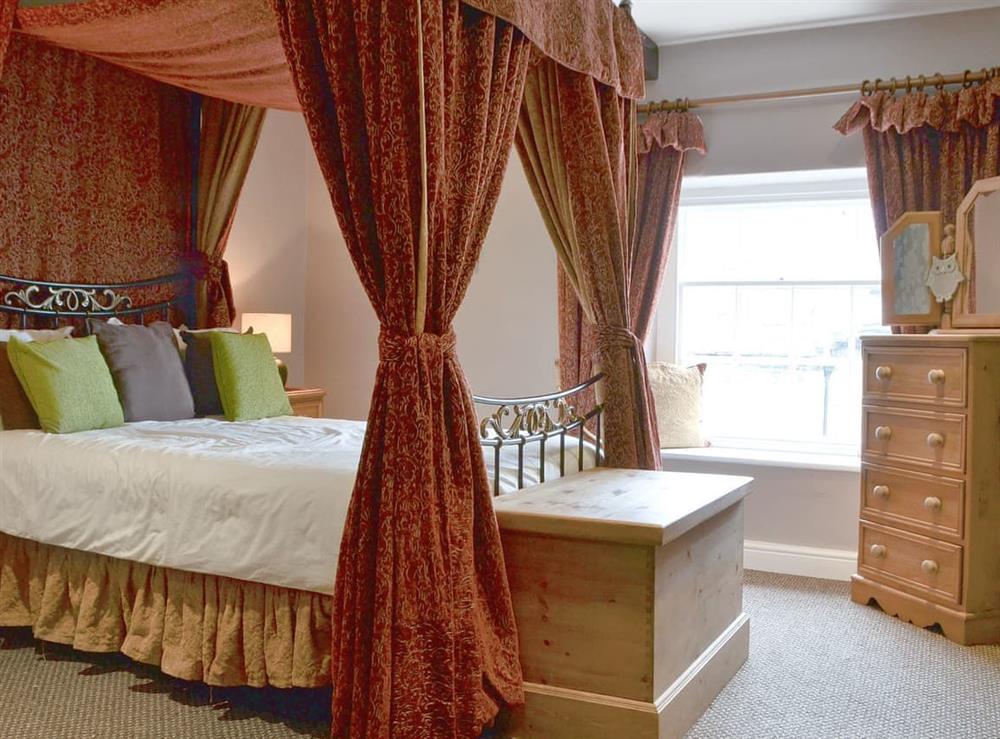 Four Poster bedroom at Foxtor House in Leyburn, North Yorkshire