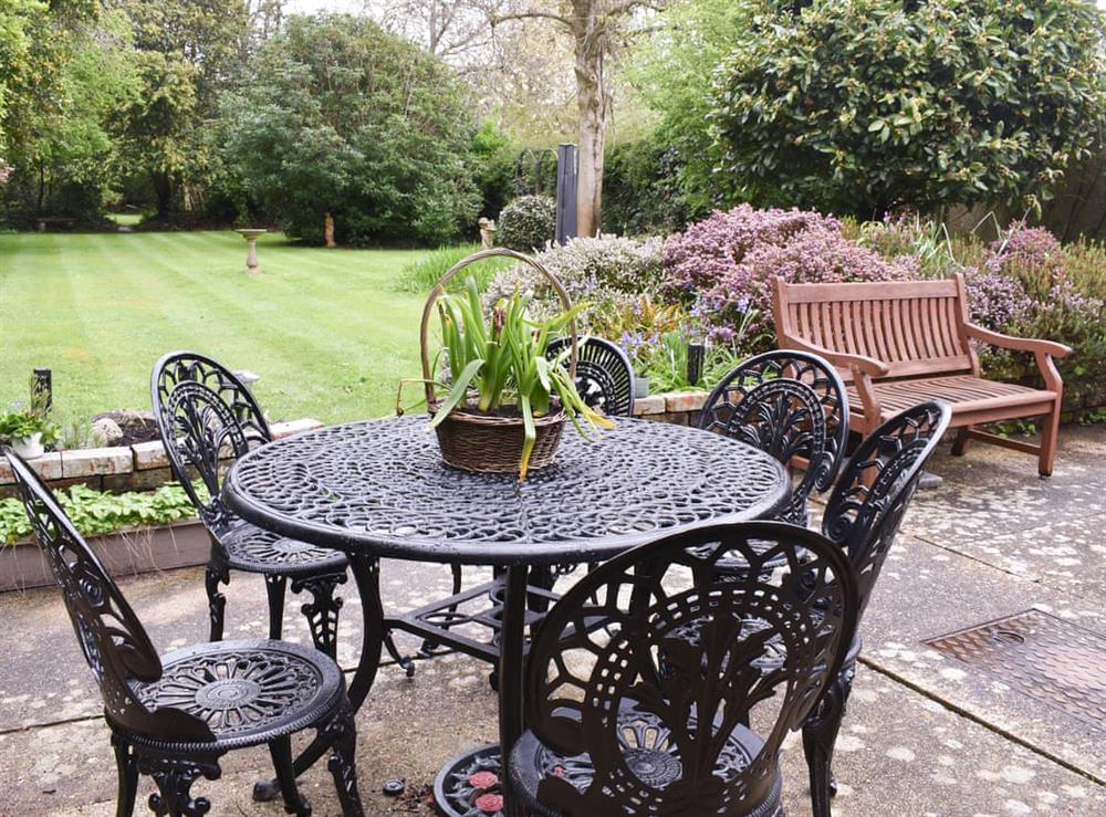 Patio at Framingham in Hayling Island, Hampshire