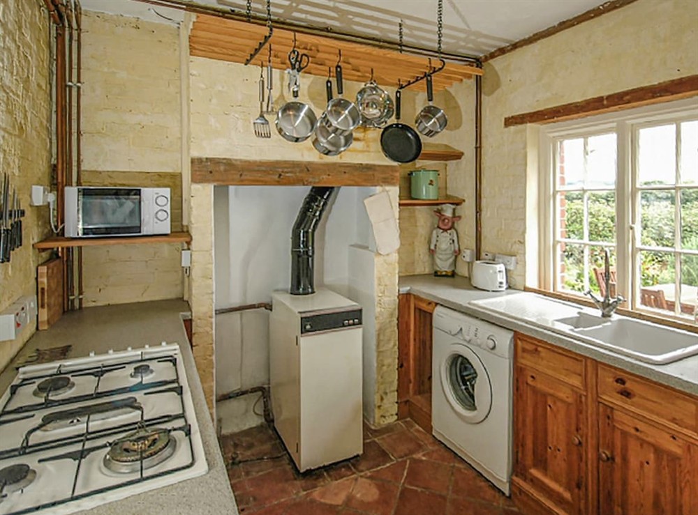 Kitchen area at France Cottage in Worthing, West Sussex