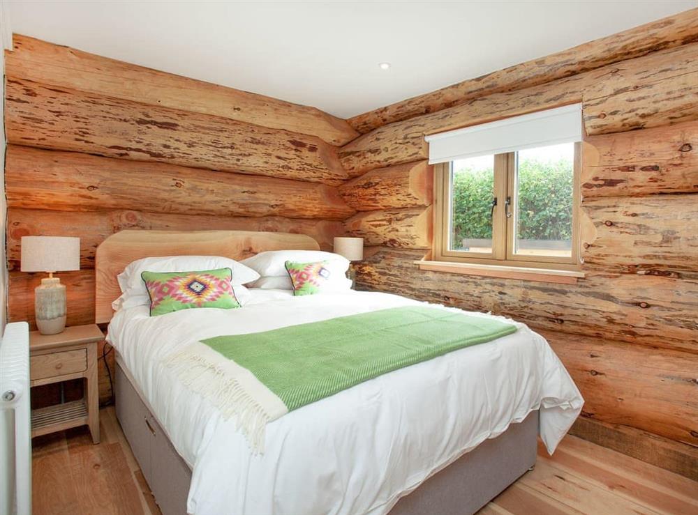 Double bedroom at Frankaborough Lodge in Beaworthy, Devon