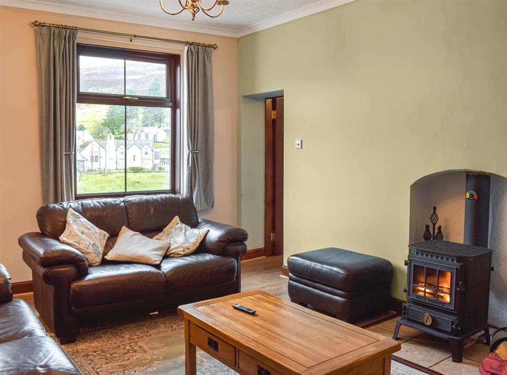 Lounge at Fraser Terrace in Wanlockhead, near Dumfries, Lanarkshire