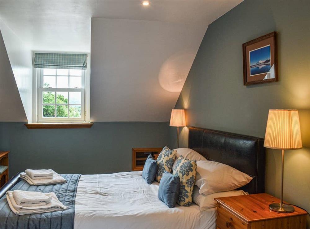 Double bedroom at Frasers Cottage in Salen, Lochaber, Argyll