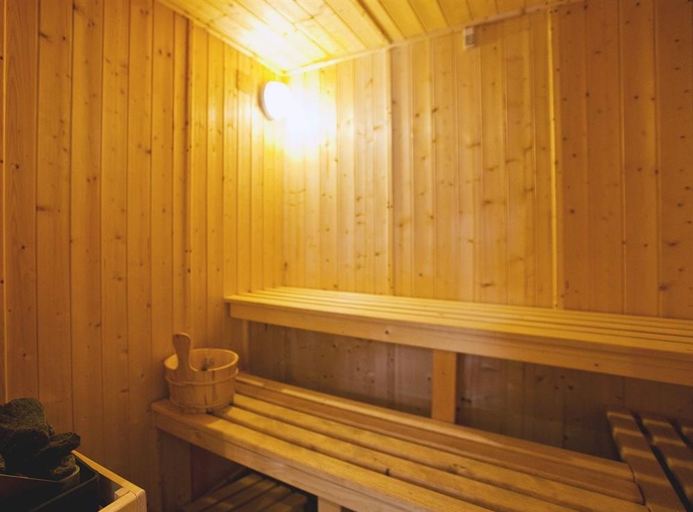 Sauna at Freedom in Ashcombe, Nr Dawlish, South Devon., Great Britain