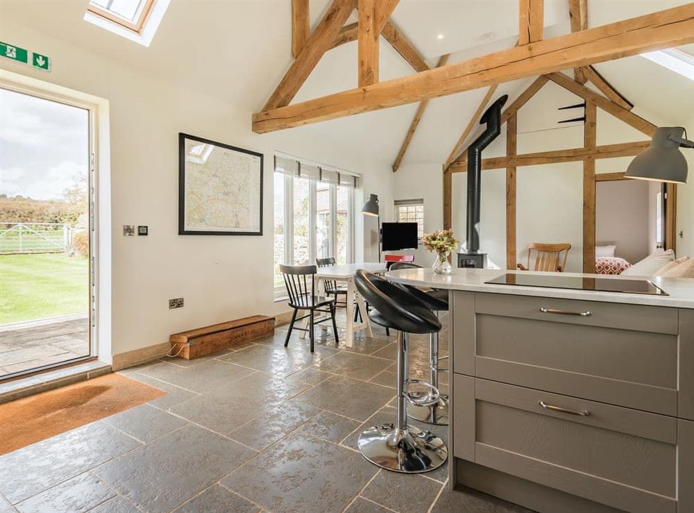 Kitchen area at Freeland Farmhouse Stables in Storrington, West Sussex