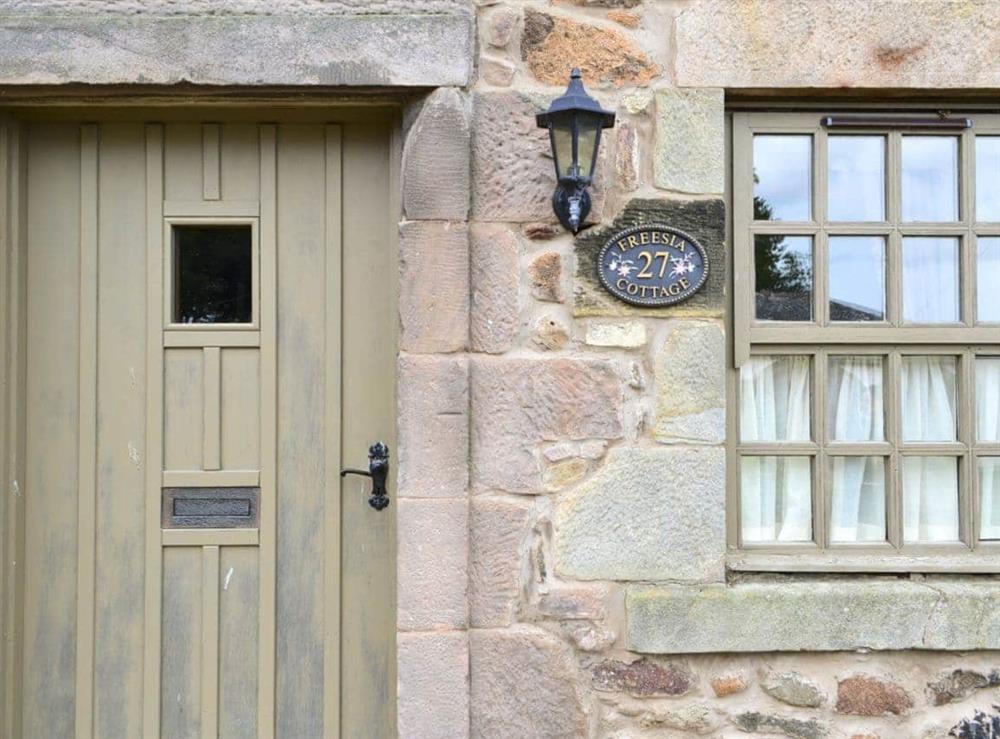 Exterior at Freesia Cottage in Akeld, Wooler, Northumberland., Great Britain