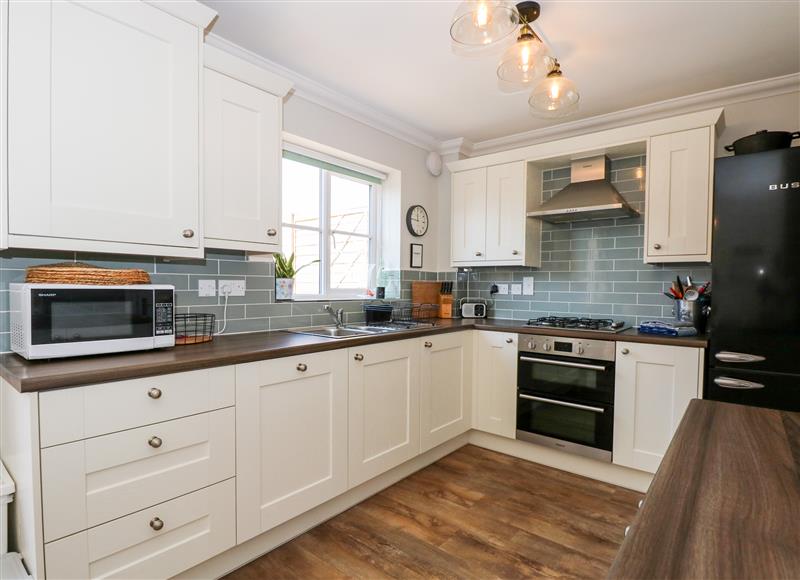This is the kitchen at Freesia Cottage, Hunstanton