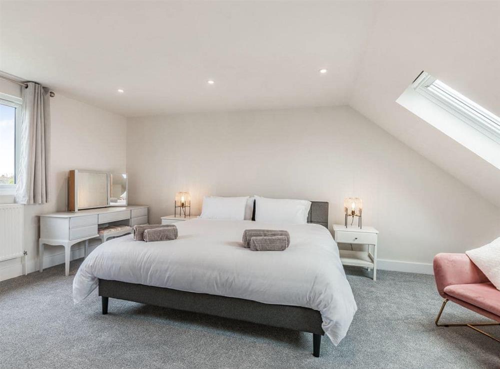 Master bedroom at Friars Close in Whitstable, Kent