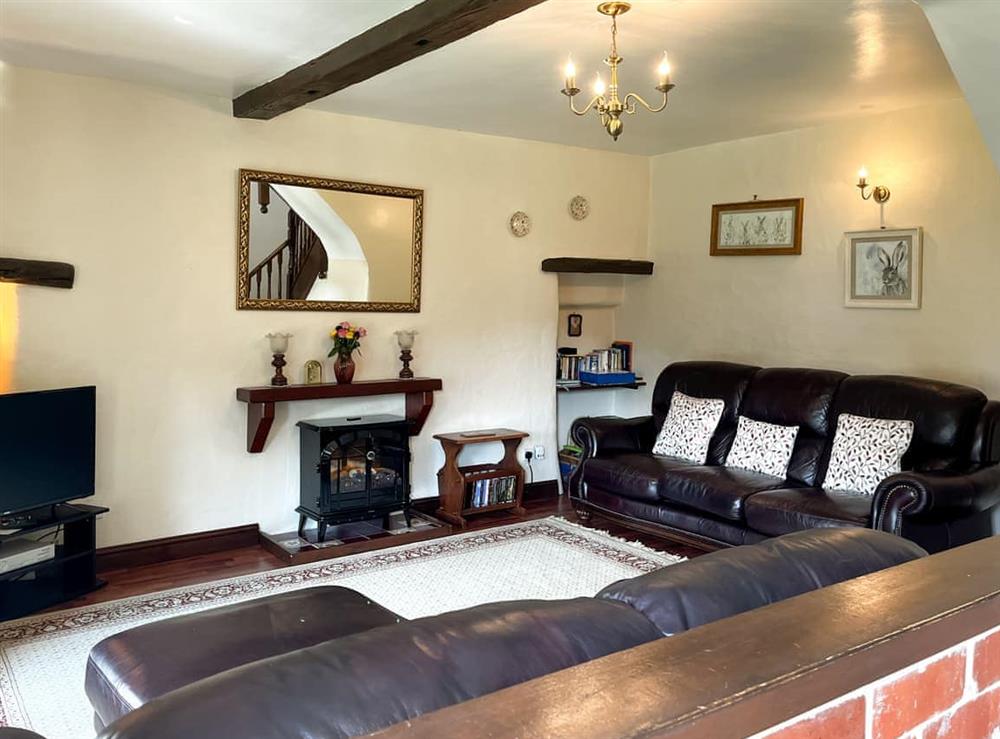 Living room at Friars Folly in Tideswell, near Buxton, Derbyshire