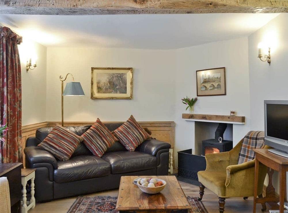 Charming living room at Friary Cottage in Ludlow, Shropshire
