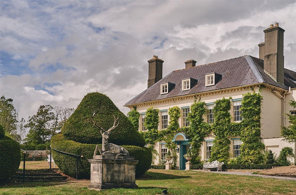 The exterior of the country estate