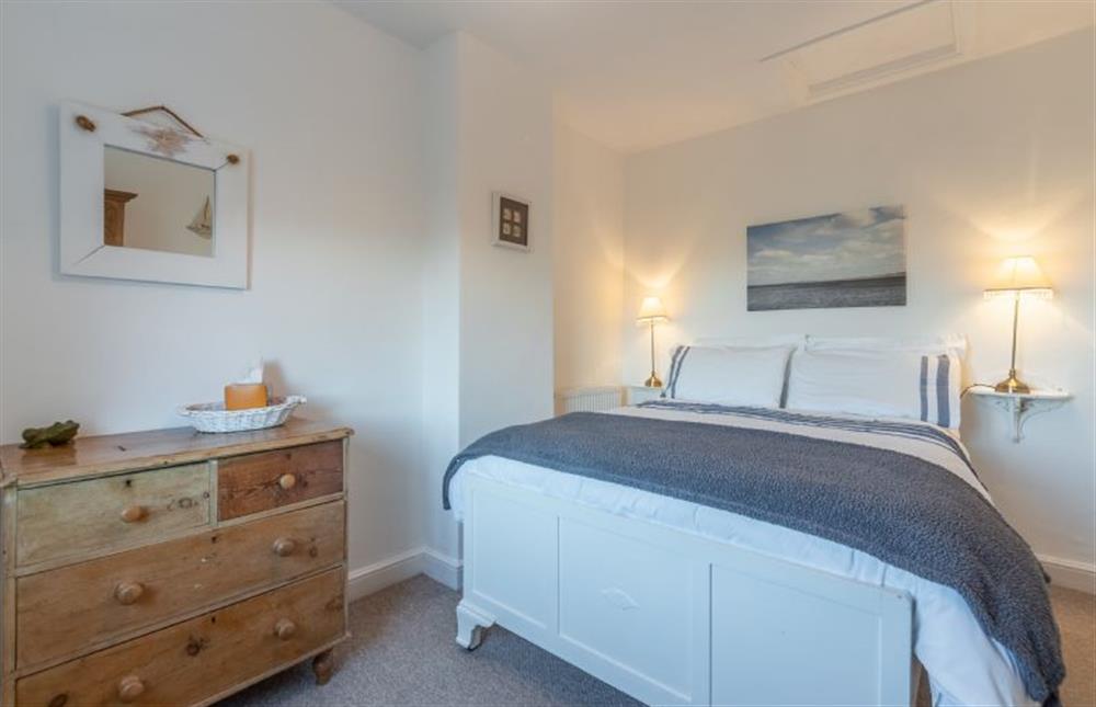 First floor: Bedroom two at Froggy Cottage, Thornham near Hunstanton