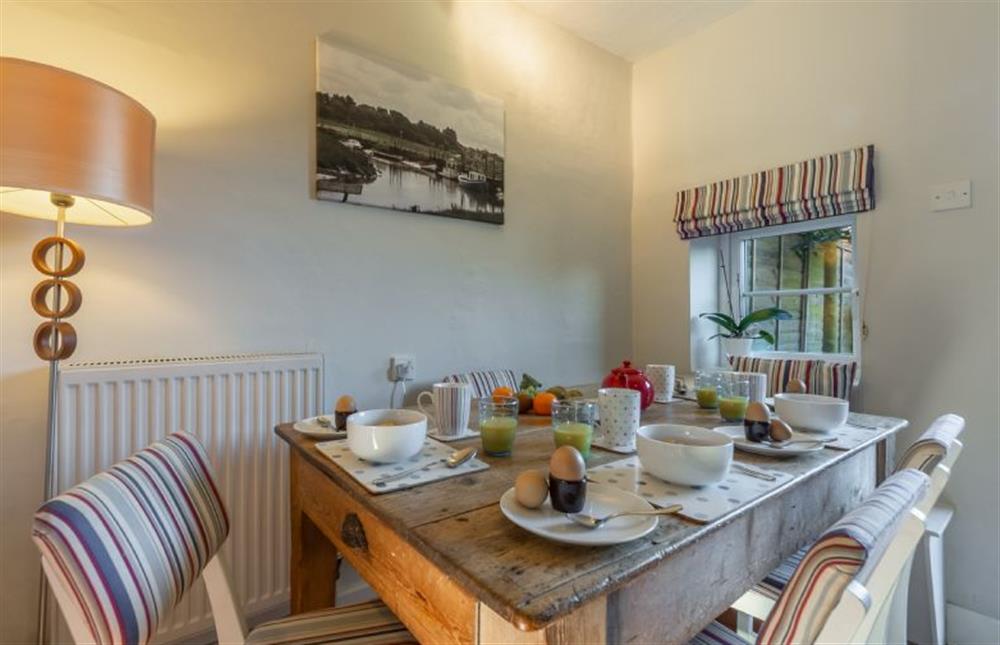 Ground floor: Dining area at Froggy Cottage, Thornham near Hunstanton