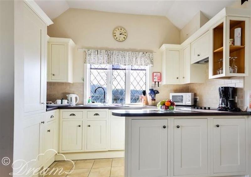 The kitchen at Frome Lodge House, Buckland Newton