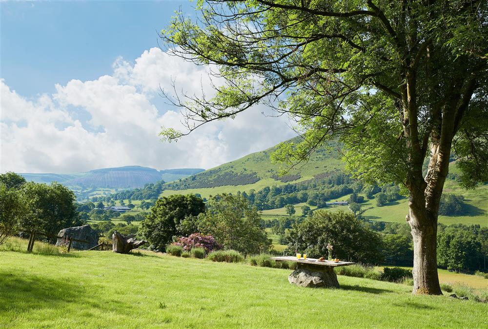 From this elevated position you can enjoy superb views across the Tanat Valley and the undisturbed greenery