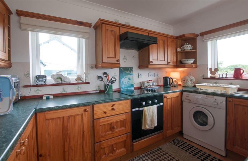 Kitchen at Fron Cottage in Portmeirion, Gwynedd