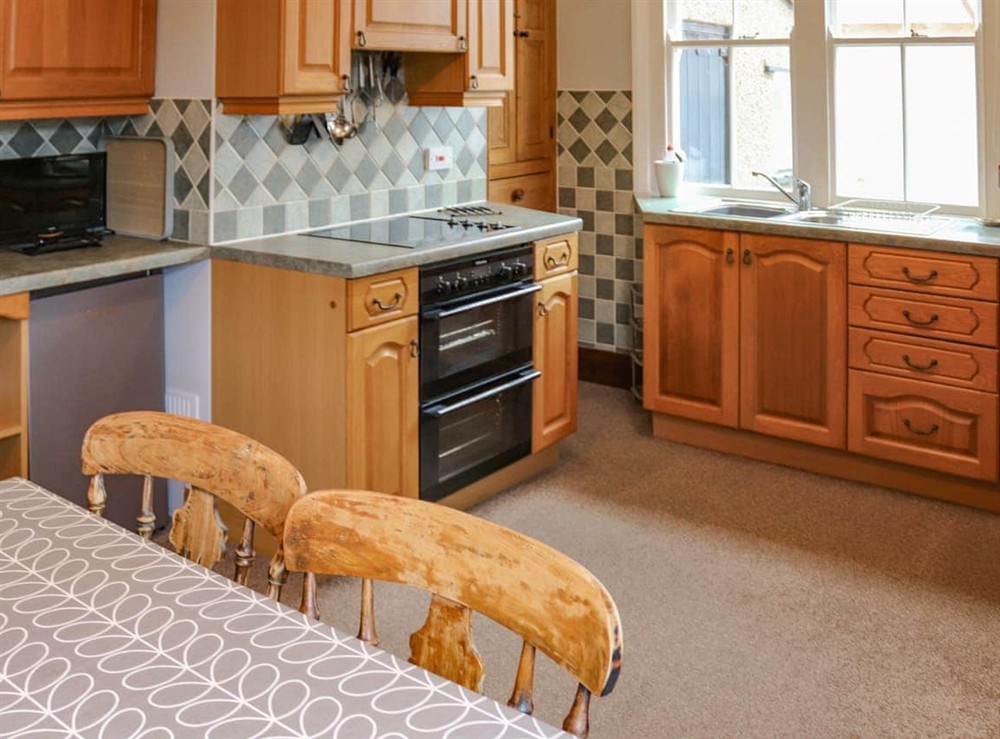 Kitchen at Fron Deg in Tudweiliog, Gwynedd