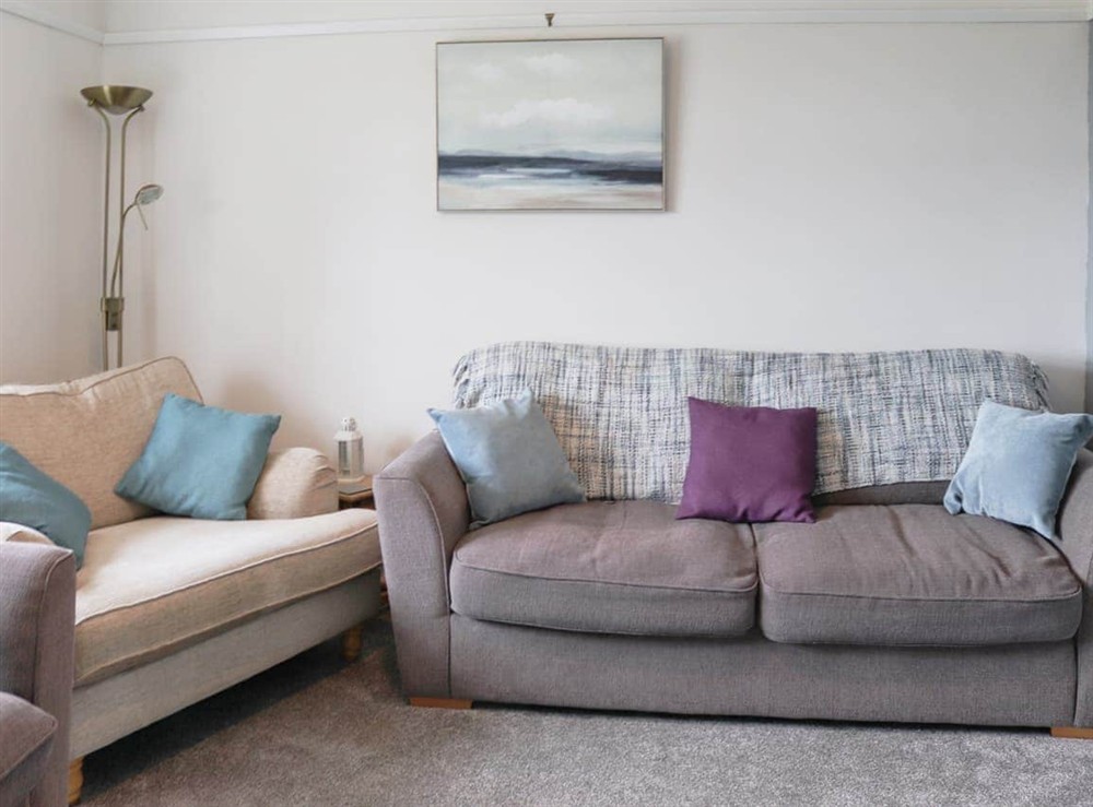 Living room at Fron Deg in Tudweiliog, Gwynedd