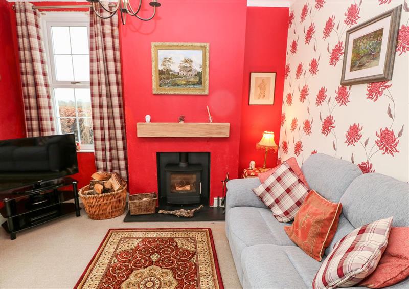 This is the living room at Fron Emrys, Llandwrog near Caernarfon