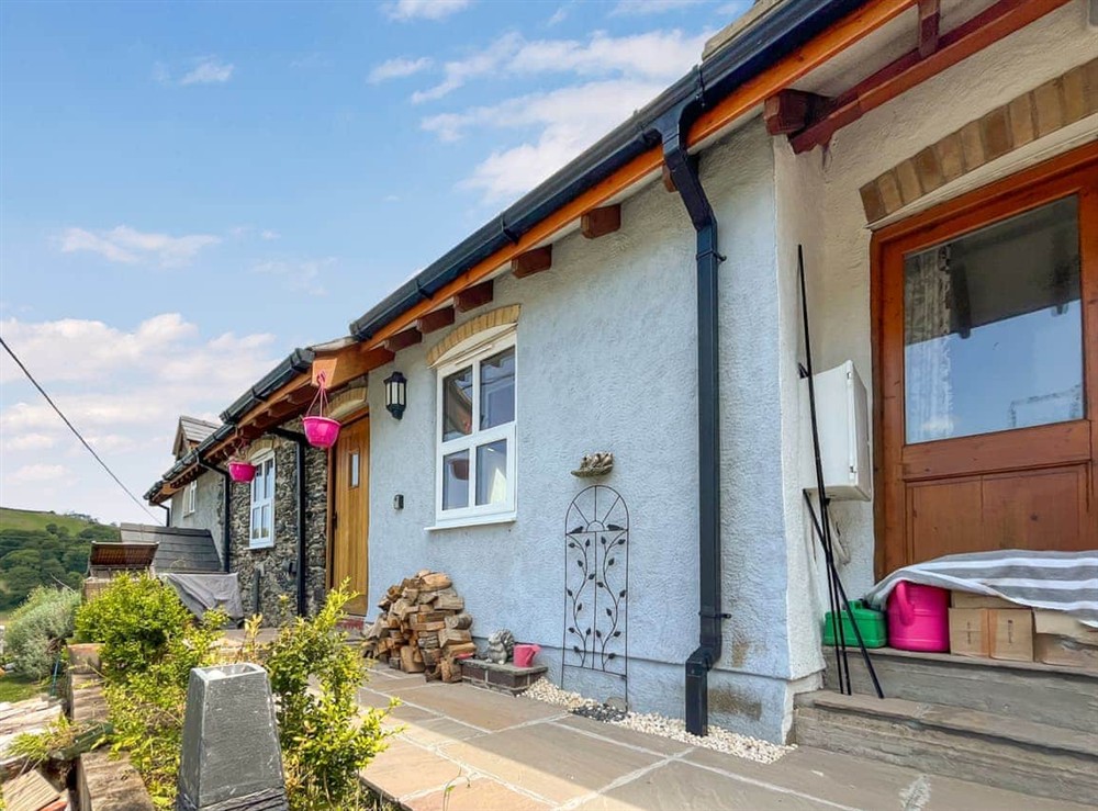 Exterior at Fron Ganol in Llanfair Talhaiarn, near Colwyn Bay, Clwyd