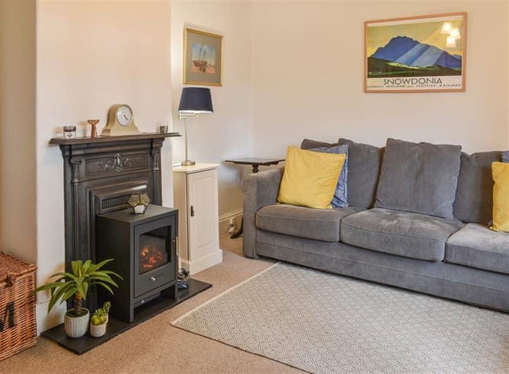 Living room at Fron Heulog in Caernarfon, Gwynedd