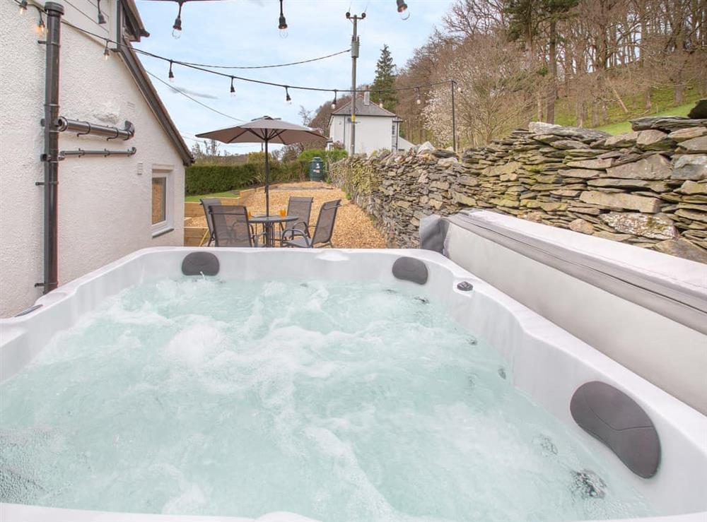 Hot tub (photo 3) at Frondeg in Capel Garmon, Betws Y Coed, Gwynedd