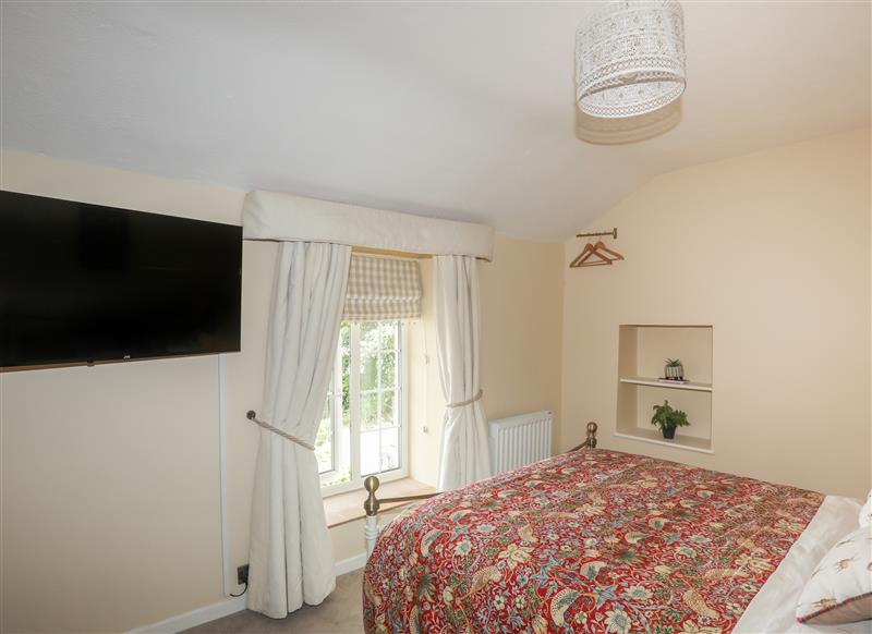 One of the 2 bedrooms at Frongoch Cottage, Red Wharf Bay near Pentraeth