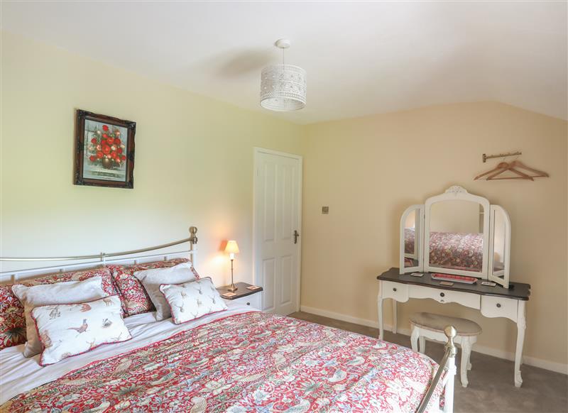 One of the bedrooms at Frongoch Cottage, Red Wharf Bay near Pentraeth