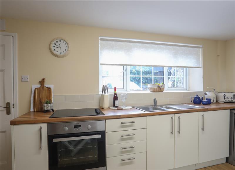 This is the kitchen at Frongoch Cottage, Red Wharf Bay near Pentraeth