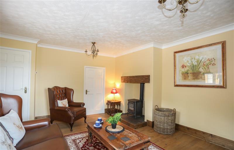 This is the living room at Frongoch Cottage, Red Wharf Bay near Pentraeth