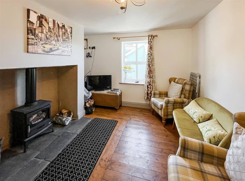 Living area at Fronisaf in Llanfairtalhaiarn, Clwyd
