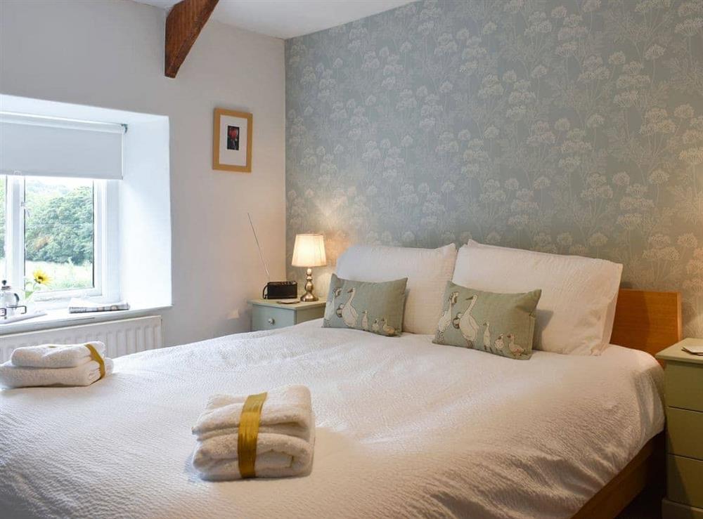 Relaxing double bedroom at Front Row Cottage, River View in Ovingham, near Prudhoe, Northumberland