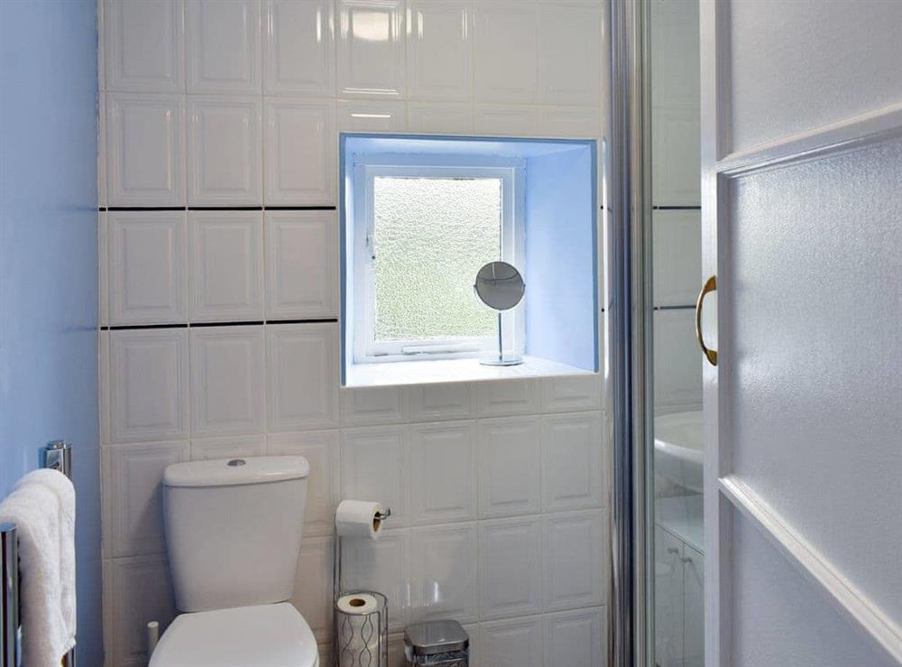 Shower room at Front Row Cottage, River View in Ovingham, near Prudhoe, Northumberland