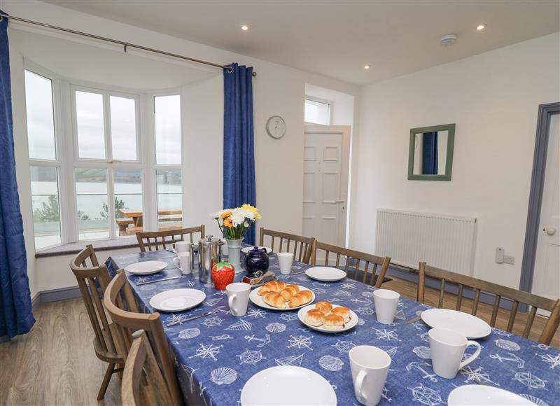 Dining room at Fronwig, New Quay